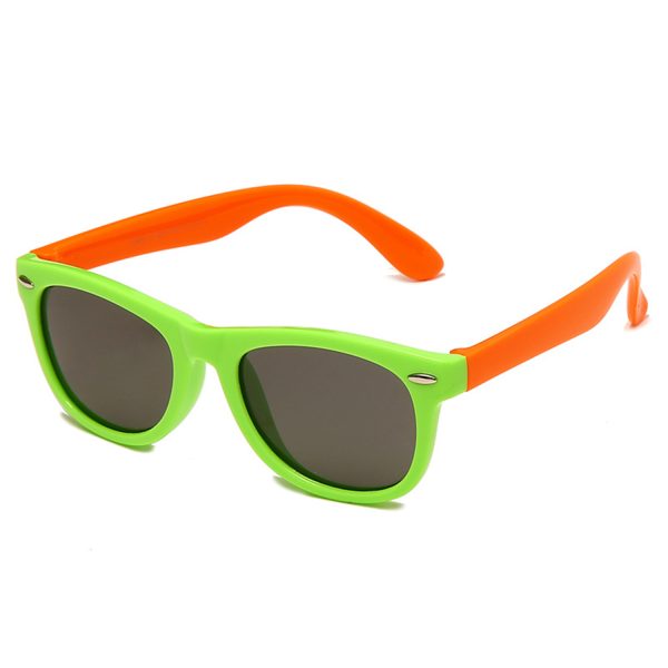 Silicone children's fashionable polarized glasses