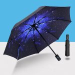 8-Rib Automatic Compact Travel Umbrella