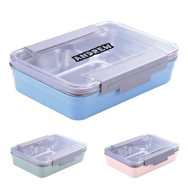 Custom Stainless Steel Children Bento Lunch Box