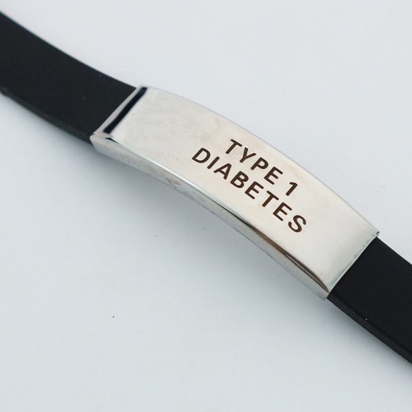 Medical Logo Stainless Steel Silicone Adjustable Bracelet