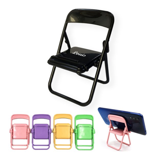 ABS Foldable Mini Chair Cell Phone Stand