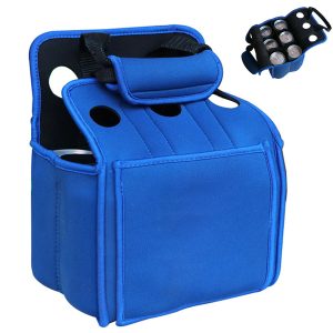 Neoprene six-pack drink insulated bag