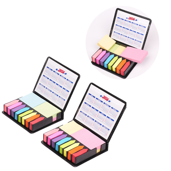 PU Leather Sticky Note Set