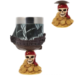 Pirate Ship Goblets