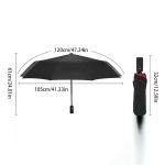 Automatic Anti-Wind Double Layer Commercial Large Umbrella