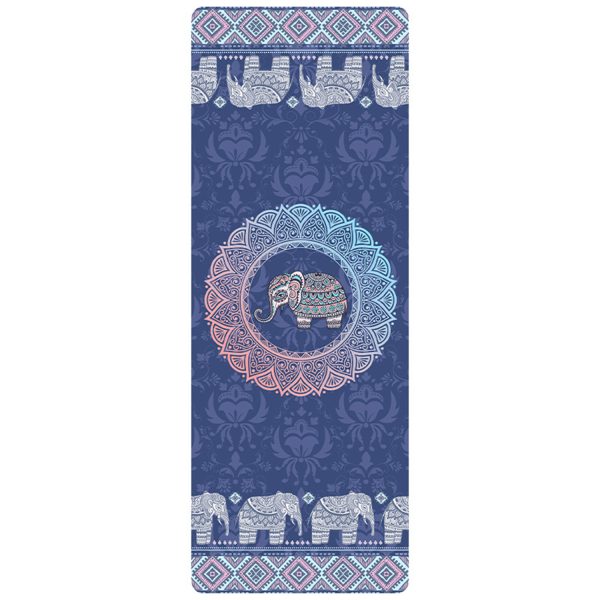 Suede shock-absorbing non-slip thickened yoga mat