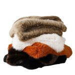 Faux Fur Throw Blanket