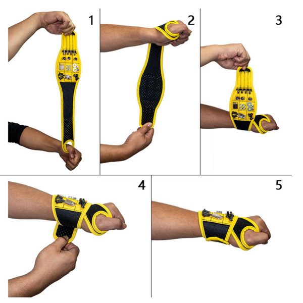 Multifunction Magnetic Tool Wristband