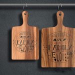 Acacia Wood Food Tray Cutting Board