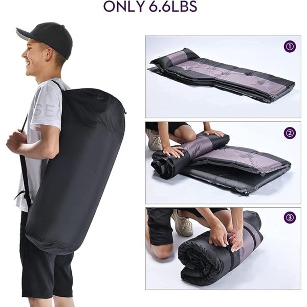 Automatic Inflatable Air Mattress W/ Pump And Plug