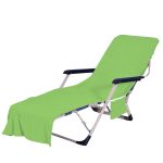 Lounge Chair Cover With Side Pockets Garden Beach Hotel