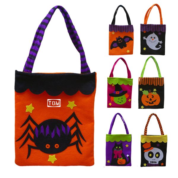 Halloween Bat Children's Gift Handheld Non Woven Bag