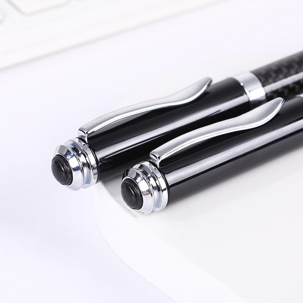 Advertising Conference Carbon Fiber Black Signature Pen