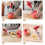 Stainless Steel Durable Apple Corer Remover