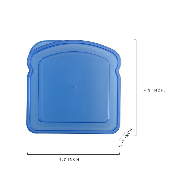 Plastic Sandwich Box Food Storage Container