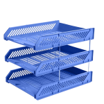 Three-Tier Metal Mesh Storage Rack