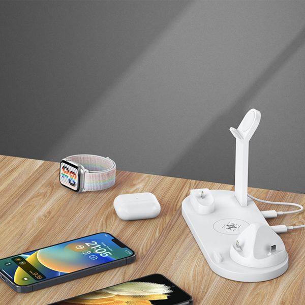 6-in-1 wireless fast charging charger for mobile phones