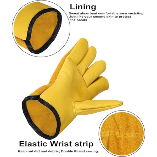 Work glove with grip