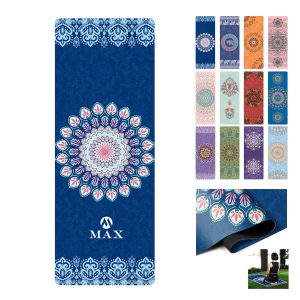 Suede shock-absorbing non-slip thickened yoga mat