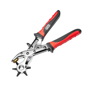 Heavy-Duty Rotary Leather Hole Punch Tool