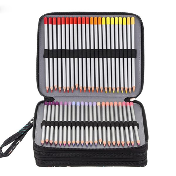 120 Hole Art and Painting Supplies Storage Pencil Case