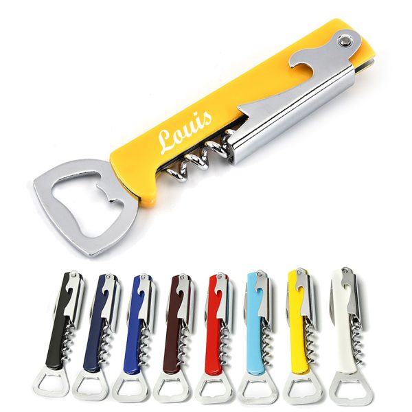 4-In-1 Wine Corkscrew Bottle Opener and Knife