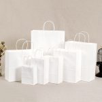 Clothing/Coffee/Gift/Food Delivery Kraft Paper Carry Bags