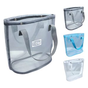 Mesh Transparent Nylon Handheld High-Capacity Beach Bag