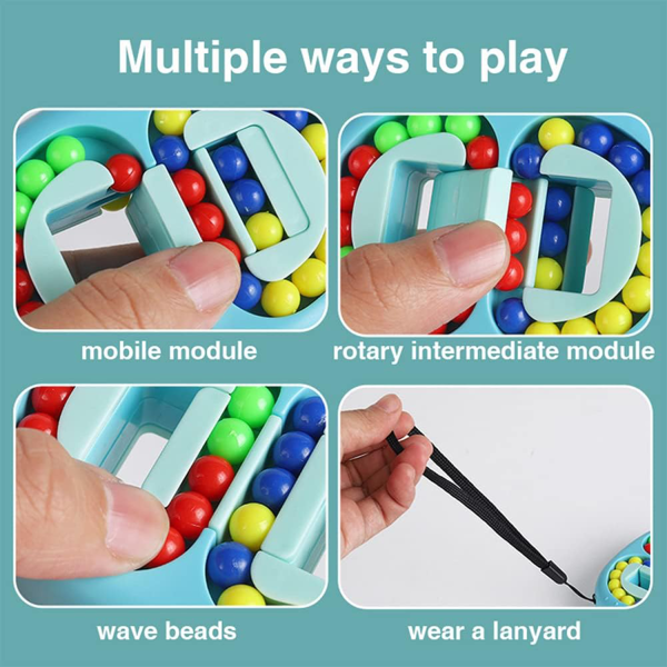 Rotating Magic Bean Fidget Toy