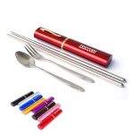 3 in 1 Stainless Steel Chopsticks Fork Spoon Cutlery Set