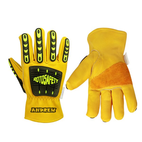 Work glove with grip