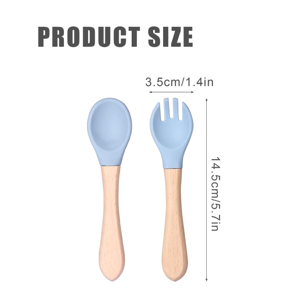 Silicone Baby Utensils Set