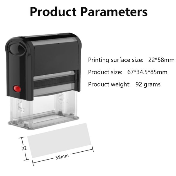 Completed - Self Inking Stamp