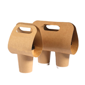 Customized Portable Beverage Coffee Paper Cup Holder