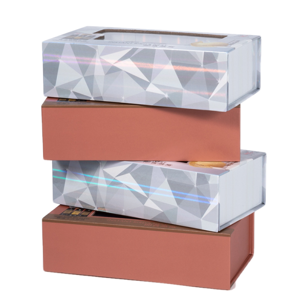 Luxury Magnetic Folding Storage Paper Gift Box With Window