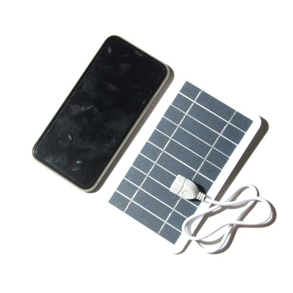 Solar outdoor mobile phone charger