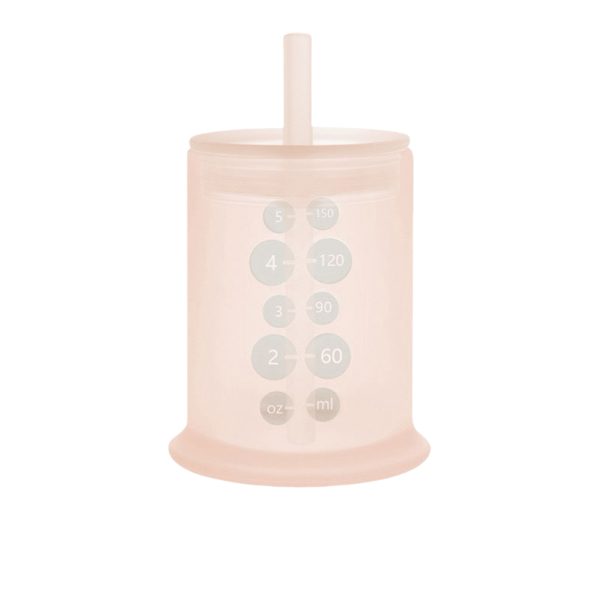 Baby Training Cup with Straw Lid Set