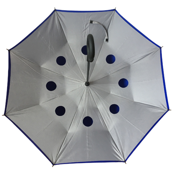 47" Double Layer Inverted Windproof Reverse Umbrella