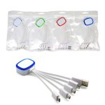 4 in 1 USB Led Charging Cable