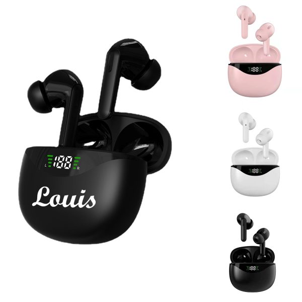 Sports Digital Display Wireless Bluetooth Earphones