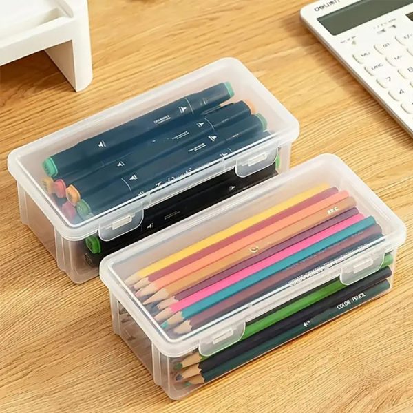 Desktop stationery storage box