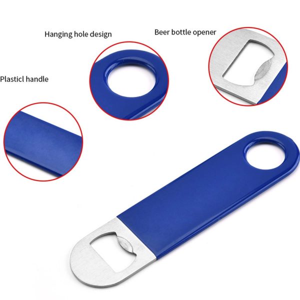 PVC Coated Stainless Steel Bottle Opener