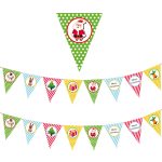 Decorative Christmas Pennant Banner