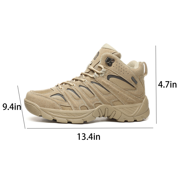 Ins high-top hiking boots