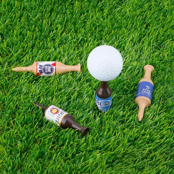 Mini Beer Bottle Golf Tees