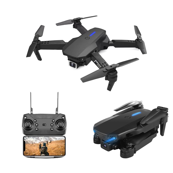 High definition 4K dual camera aerial folding drone