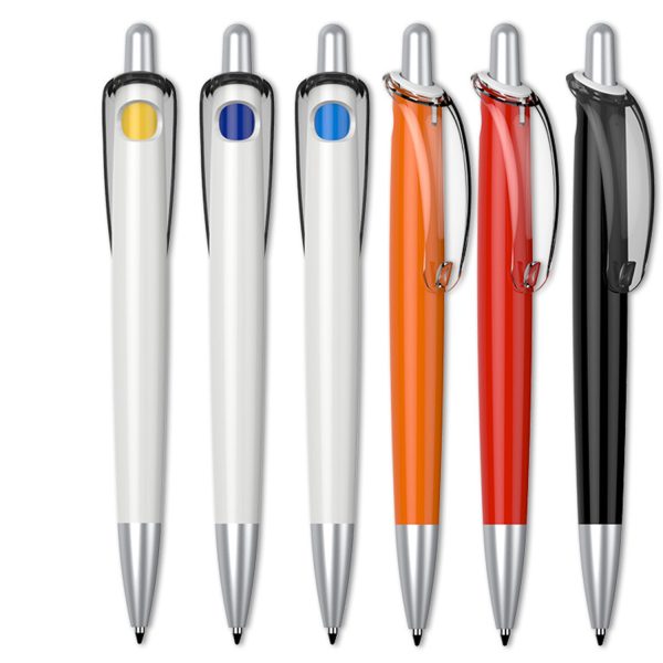 Enterprise promotional creative button ballpoint pen