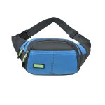 Nylon Fanny Pack With 3 Zipper Pockets