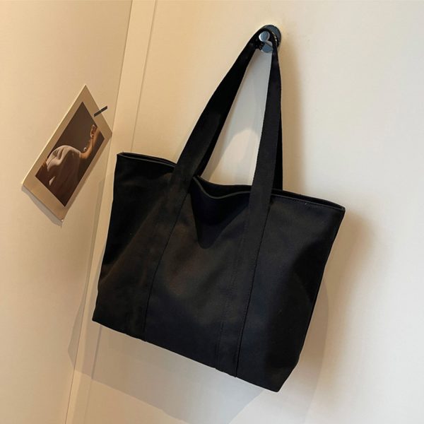 Large Capacity Single Shoulder Canvas Tote Bag