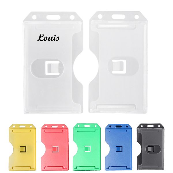 Plastic Card Holder Protector Cases